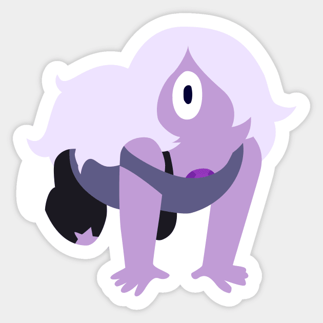 Amethyst Sticker by smirkingdesigns